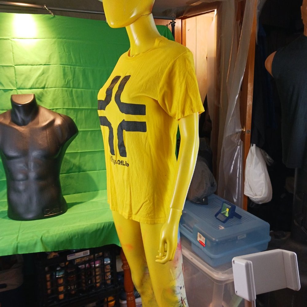 ways of life yellow t-shit clothing skater brand brand new never wear